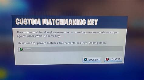 custom matchmaking for everyone